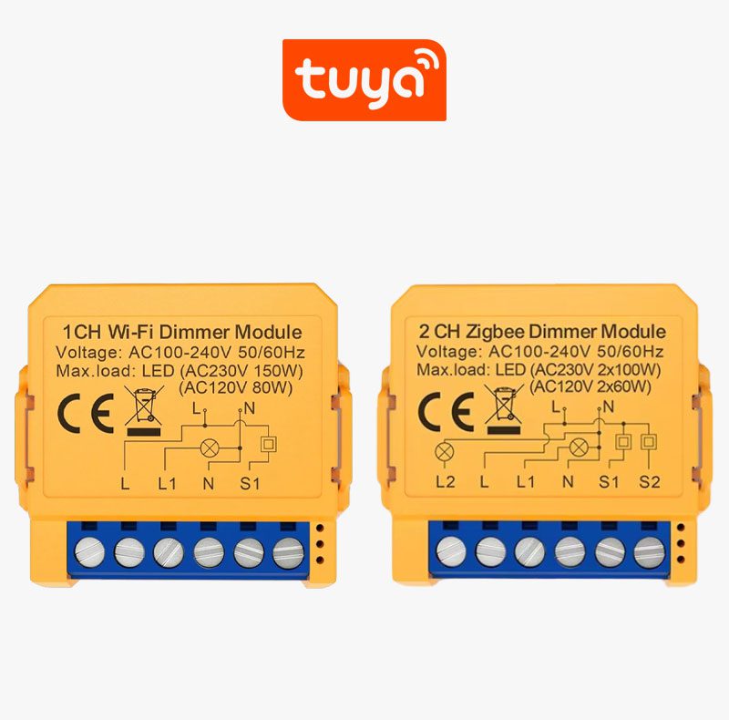 ماژول دیمر هوشمند تویا | Tuya WiFi/ZigBee Smart Dimmer Switch Module