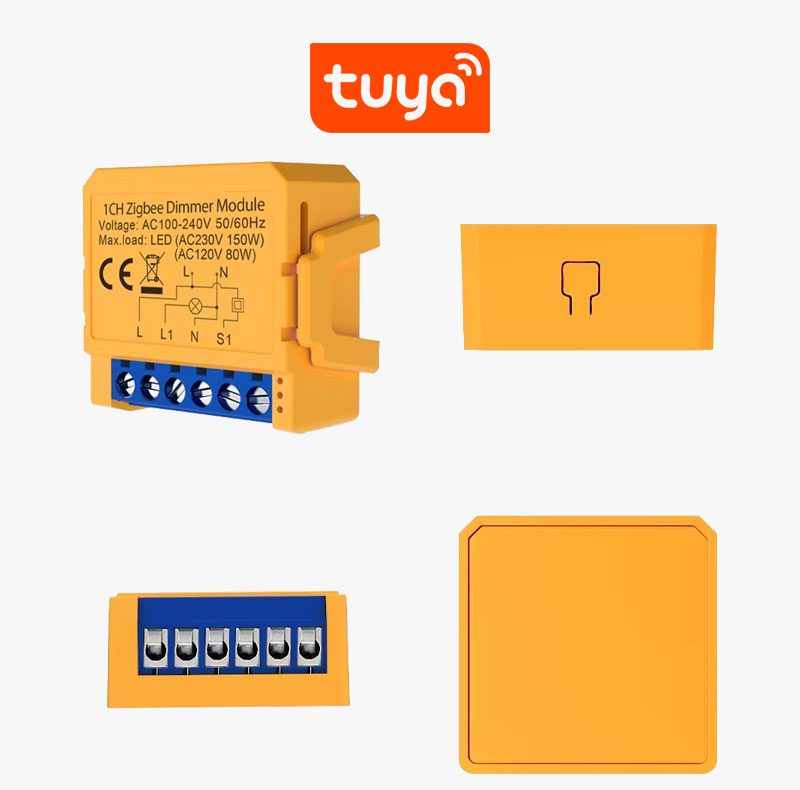 ماژول دیمر هوشمند تویا | Tuya WiFi/ZigBee Smart Dimmer Switch Module